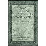 Aca Ethical Standards Casebook by Herlihy,Barbara; Corey,Gerald. [1995,5th Edition.] Paperback