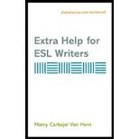 Extra Help for ESL Writers- A Supplement to Accompany A Writer's Reference by Hacker,Diana. [2007,6th Edition.] Paperback