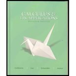 Calculus & its Applications by Goldstein,Larry J.; Schneider,David I.; Lay,David I.; Asm. [2006,11th Edition.] Hardcover