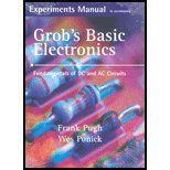 Experiments Manual to accompany Grob's Basic Electronics- Fundamentals of DC/AC Circuits by Pugh,Frank; Ponick,Wes. [2006] Paperback