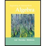 Beginning & Intermediate Algebra by Lial,Margaret; Hornsby,John; McGinnis,Terry. [2011,5th Edition.] Hardcover