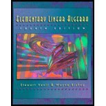 Elementary Linear Algebra by Venit,Stewart; Bishop,Wayne. [1995,4th Edition.] Hardcover