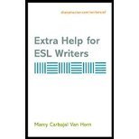 Extra Help for ESL Writers- A Supplement to Accompany A Writer's Reference by Hacker,Diana. [2007,6th Edition.] Paperback