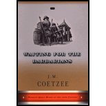 Waiting for the Barbarians by Coetzee,J. M.. [1999] Paperback