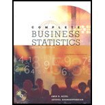 Complete Business Statistics by Aczel,Amir. [2005,6th Edition.] Hardcover