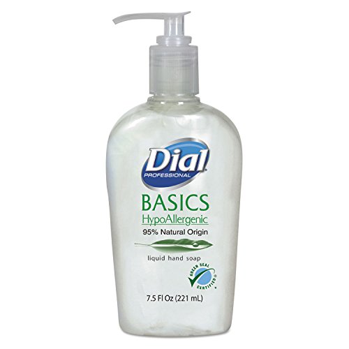 Dial Professional 06028Ct Basics Liquid Hand Soap 7.5 Oz Rosemary & Mint 12/Carton