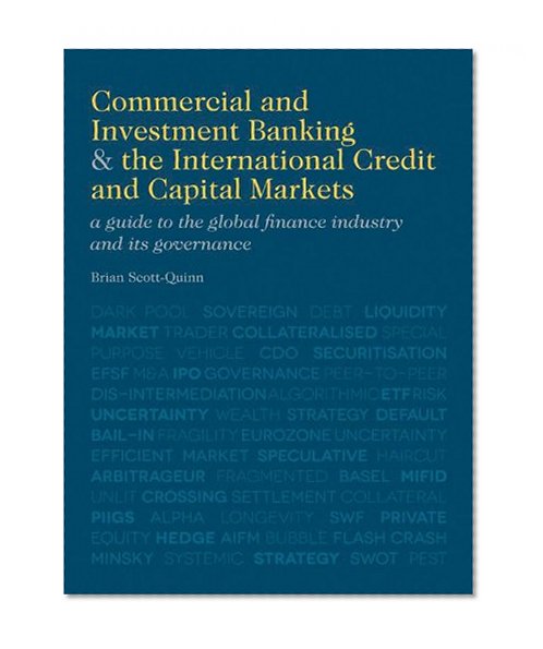 Commercial and Investment Banking and the International Credit and Capital Markets: A Guide to the Global Finance Industry and its Governance