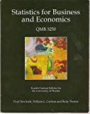 Statistics for Business & Economics (QMB 3250 University of Florida)
