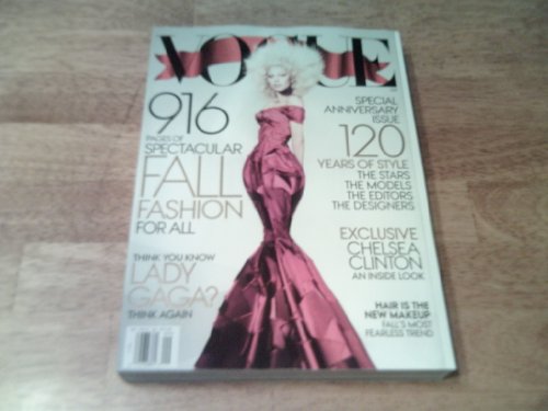 Vogue Magazine (September, 2012) Lady Gaga Cover