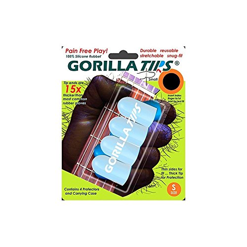 Gorilla Tips 98/GT101CLR Small Finger Protectors - Clear