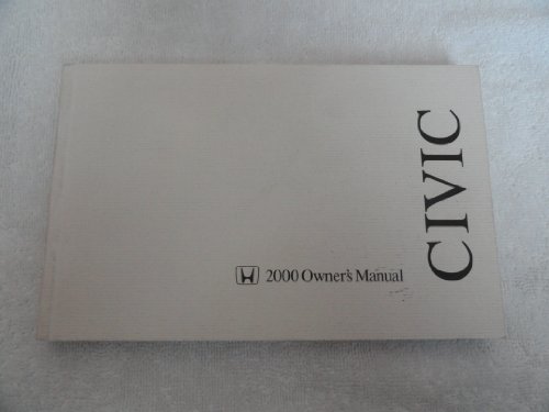 2000 Honda Civic Hatchback Owners Manual