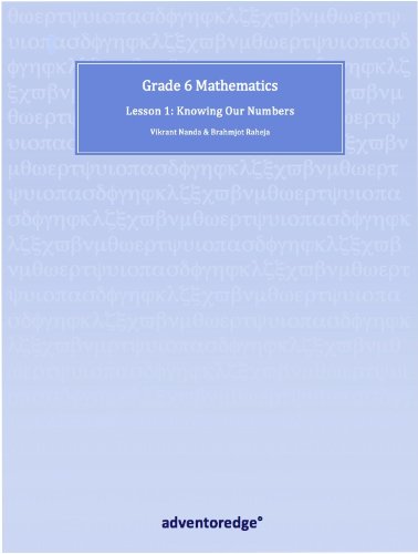 Grade 6 Mathematics Lesson 1 (iPad Math Learning Guides)