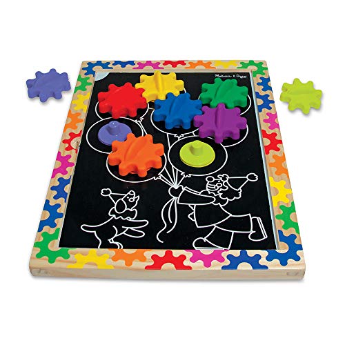 Melissa & Doug Switch & Spin Magnetic Gear Board