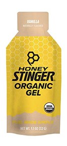 Honey Stinger Organic Energy Gel, Vanilla, Sports Nutrition, 1.1 Ounce (Pack of 24)
