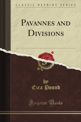 Pavannes and Divisions (Classic Reprint)