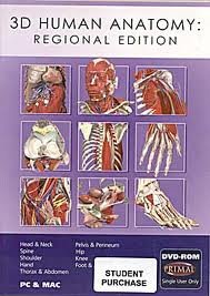 3d Anatomia Humana: Regional Edition (Dvd-rom) Student Edition. PRECIO EN DOLARES