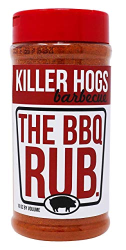 Killer Hogs The BBQ Rub | Championship Grill Seasoning for Beef, Steak, Burgers, Pork, and Chicken | 16 oz (Pack of 1)