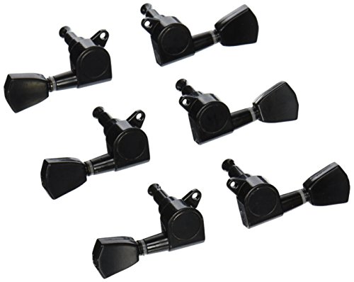 lotmusic A0394 6pcs 3L3R Guitar Tuning Pegs Machine Head Tuners Black for Gibson replacement (A0394)