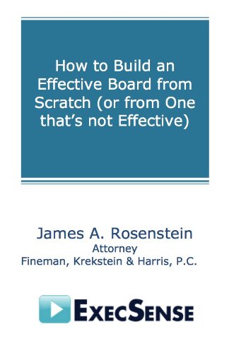 How to Build an Effective Board from Scratch (or from One that's not Effective)