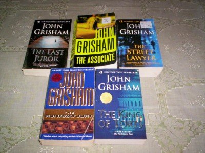 John Grisham - (Set of 5) - Not a Boxed Set (The Associate - The Last Juror - The King of Torts - The Street Lawyer - The Runaway Jury)
