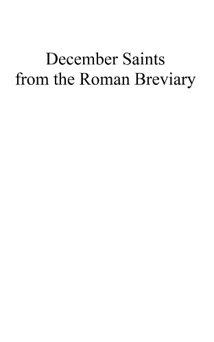 December Saints from the Roman Breviary