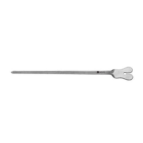 Novo Surgical Grooved Director & Tongue Tie - Plain Point-5 1/2" (14.0 Cm)