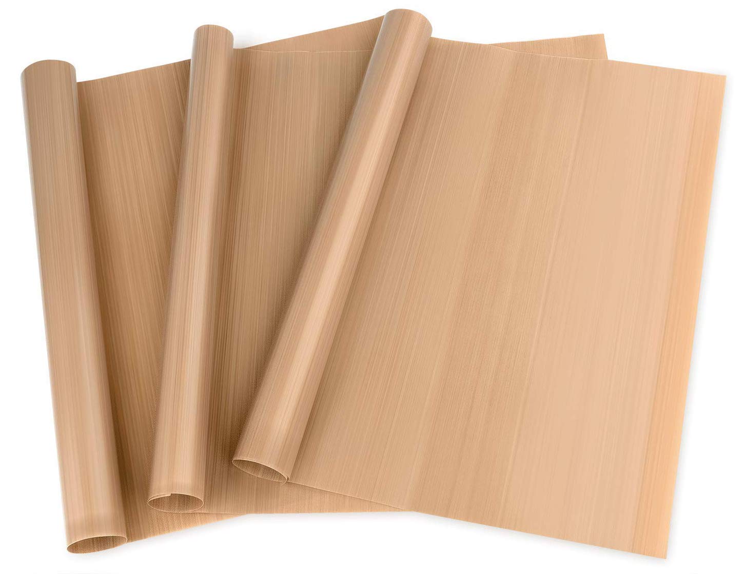 3 Pack PTFE Teflon Sheet for Heat Press Transfer Sheet Non Stick 16 x 20" Heat Transfer Paper Reusable Heat Resistant Craft Mat