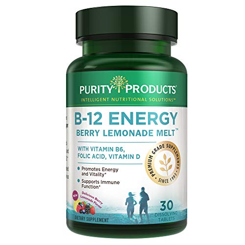 Book Cover B-12 Energy BerryMelt with Super Fruits - 30 Tablets from Purity Products