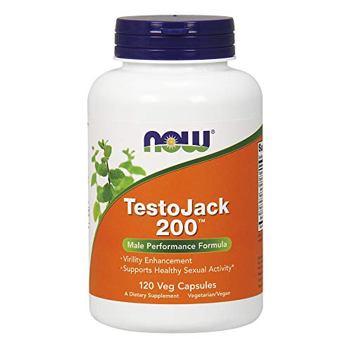 NOW® TestoJack 200TM, 120 Veg Caps