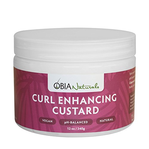 OBIA Naturals Curl Enhancing Custard Argon Oil Moisturizing Booster, 12 Oz