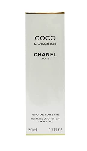 CHANEL Coco Mademoiselle Eau De Toilette Recharge Spray Refill 1.7 Ounces