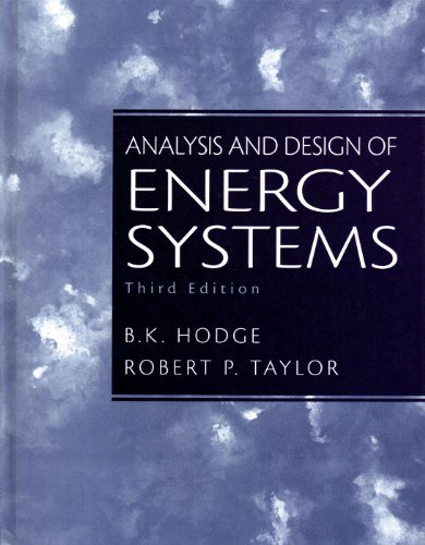 Analysis and Design of Energy Systems (3rd Edition)
