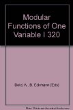 Modular Functions of One Variable I 320