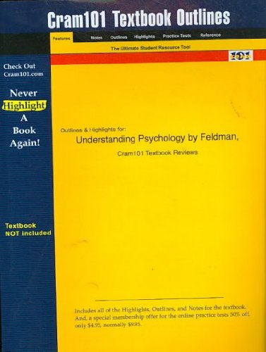 Studyguide for Understanding Psychology by Robert Feldman, ISBN 9780073017822 (Cram101 Textbook Outlines)