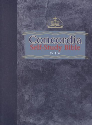 Concordia Self-Study Bible: Niv