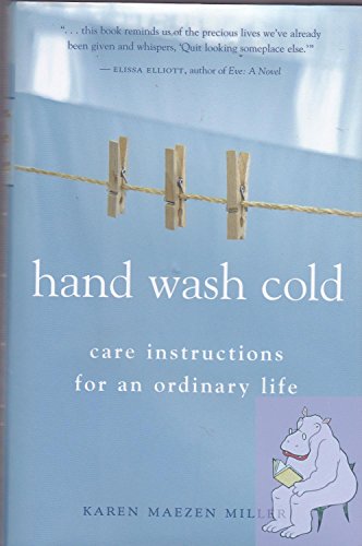 Hand Wash Cold care instructions for an ordinary life