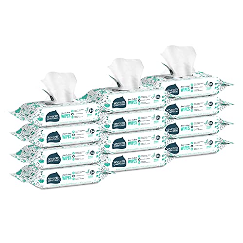 Seventh Generation Baby Wipes, 768 count, Made for Sensitive Skin, Refill with Tape Seal