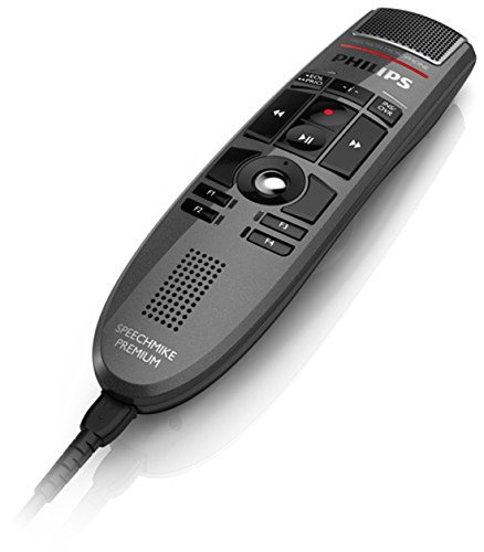 Philips LFH3500 SpeechMike Premium with USB Precision Microphone - Push Button Operation