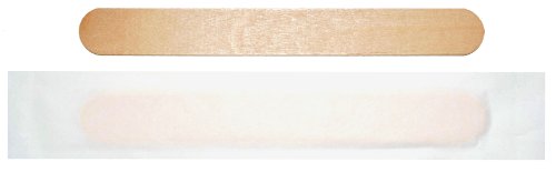 Perfect Stix WTD-Sterile-100 Sterile Wooden Tongue Depressors Individually Wrapped 6" length (pack of 100)