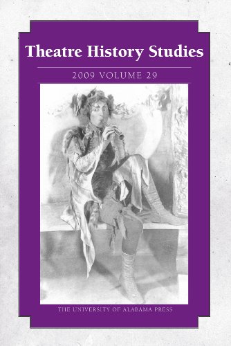 Theatre History Studies 2009: Volume 29