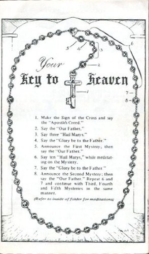 YOUR KEY TO HEAVEN by The Reparation Society of the Immaculate Heart of Mary