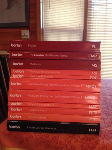 Barbri Florida and Multistate Exam 2011