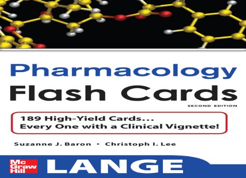 Lange Pharmacology Flash Cards