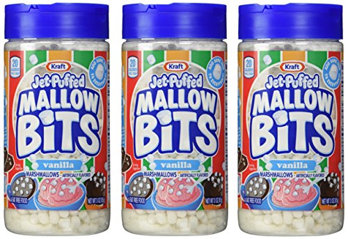 Book Cover Kraft Jet Puffed Mallow Bits, Vanilla, 3 oz by kraft foods snacks & confectionery