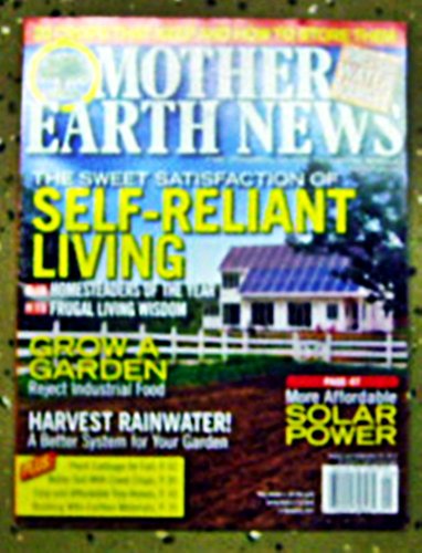 Mother Earth News Self-Reliant Living Sept 2012