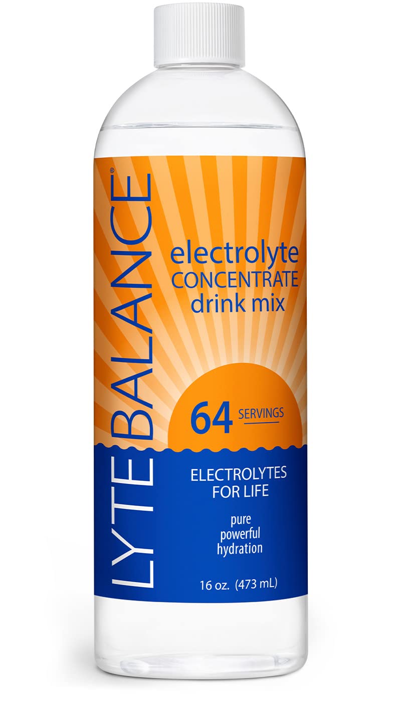 Book Cover LYTE BALANCE Electrolye Concentrate | Liquid Electrolytes Drink Mix w/Sodium, Potassium & Magnesium | Daily Hydration, Muscle Recovery, Immune Support, Rehydration | Keto, No Sugar (64 Servings) 16 Fl Oz (Pack of 1)