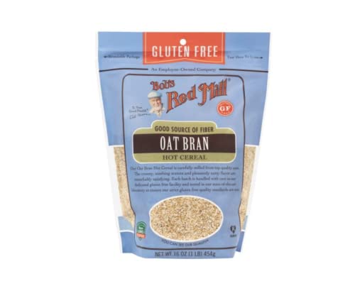 Bobs Red Mill Gluten Free Oat Bran, 18 Ounce -- 4 per case.