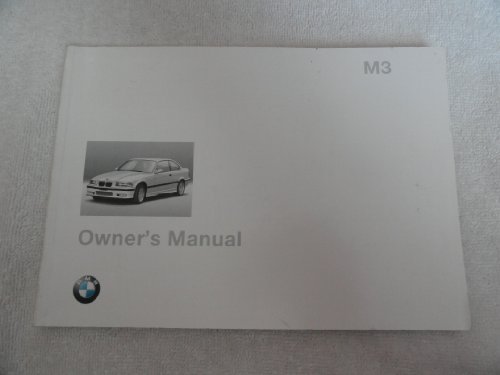 1998 BMW M3 Sedan and Coupe Owners Manual