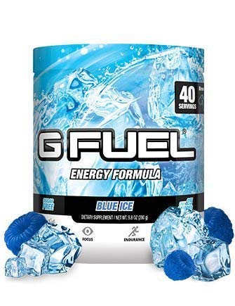 Book Cover G Fuel Blue Ice Tub (40 Servings) Elite Energy and Endurance Formula Net Wt 9.8 Ounce