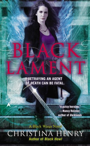 Book Cover Black Lament (A Black Wings Novel Book 4)